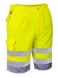 Warnschutz Shorts Gelb